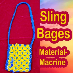 Sling Bages – Medium Material- Macrine