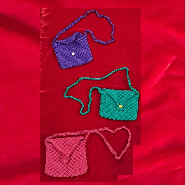 Sling Bages - medium Material- Macrine